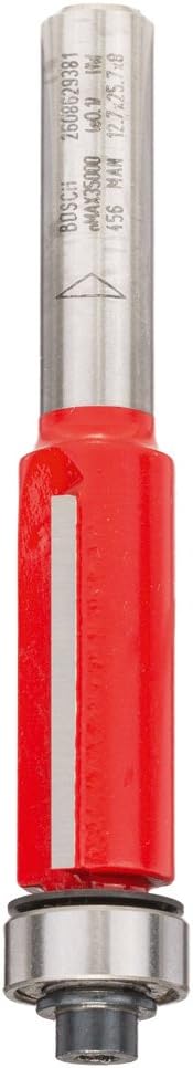 Bosch 2608629381 Tungsten Carbide Roman Ogee Bit, 0 V, Silver/Red, 8 x 12.7 x 71.5 mm