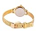 Daimon Women's Wrist Watches with Gold Case and Gold Band