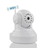 NexGadget HD WiFi IP Security Camera Surveillance System Video Recording Sonic Recognition P2P Pan Tilt Remote Motion Detect Alert With Two-Way Audio