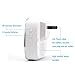 RuiLing Portable Wireless Doorbell Kit, 36 Chime Tones Operating at 1000ft/ 300m Range IP44 Waterproof 1 Push Button (Transmitter) with 2 Plug-In Door Chime (AC Receiver)- White