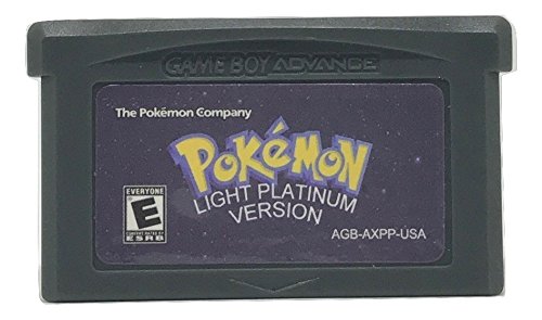 Pokemon Light Platinum Version - made for Nintendo Game Boy Advance - Homebrew / Hack / Fan Translation [video game] [Game Boy]