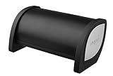 NYNE Bass Portable Bluetooth Speaker with Built-in Active Subwoofer, USB Charging and Hands Free Microphone (Black/Silver)