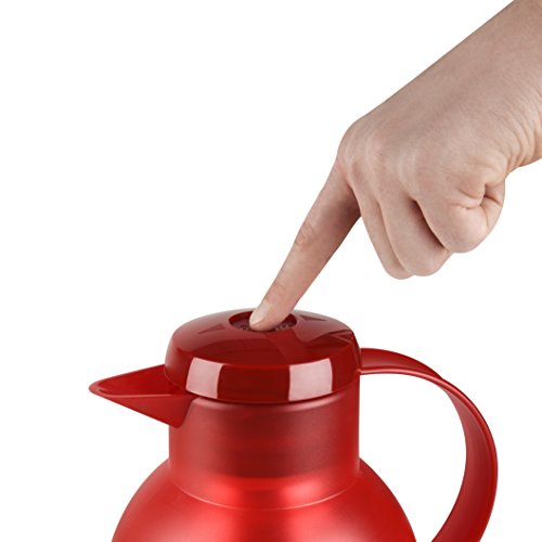 Emsa Samba, Quick Press Insulated Server, Red