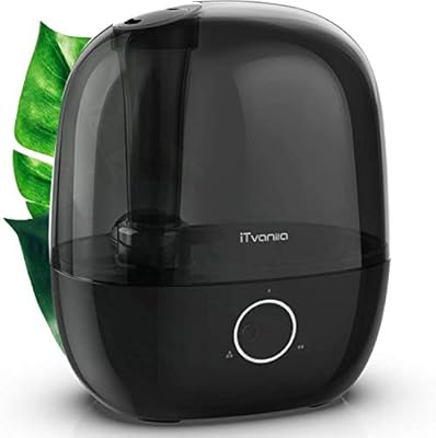 Amazon Co Jp Itvanila クールミスト加湿器 2 5l空気加湿器 寝室 大型部屋 赤ちゃん部屋 超音波加湿器 静音タイマー 自動停止 ホーム キッチン