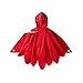 PJ Masks Girls Owlette Zip Up Fleece Hoodie with Mesh Mask and Detachable Cape, Pink, 3T