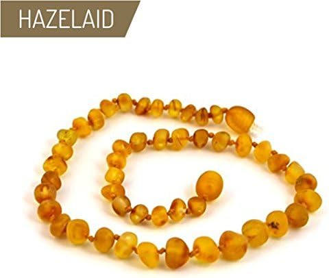 Hazelaid (TM) 9.5" Baltic Amber Caramel Anklet - Twist Clasp