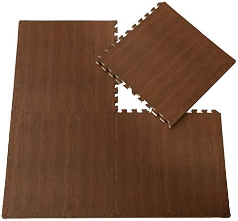 Whaiyao ジョイントマットコルクマット赤ちゃんのクロールジム設備インターロックパズルウッドクッション保護