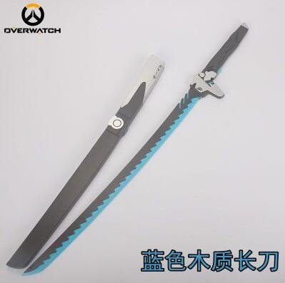OW genji sword with sheath weapon Cosplay Prop - Image 6