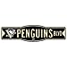 WinCraft NHL Pittsburgh Penguins Sign, 4.5 x 17-Inch