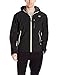 New Balance Men's Soft Shell Bonded Hooded Jacket, Black, Medium