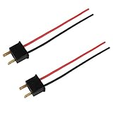 TOMALL H7 Male Socket for LED Replacement Headlight Connector Wiring Harness Conversion Kit(Pack of 2)
