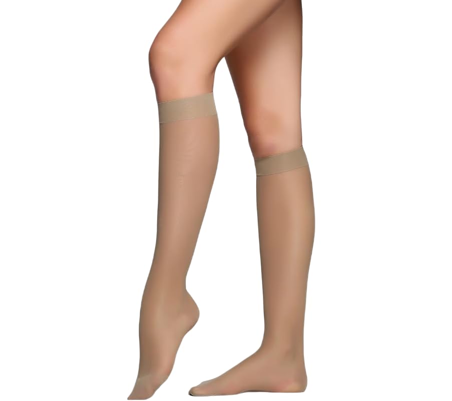 Media Short 70 Varicel Medium Compression 11/14 mmHg Elastic Band Anti-Pressure (FUME, P)