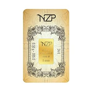 Goldbarren 0,50 Gramm Goldbarren 0,50g Gold Feingehalt 995