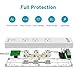 Etekcity Surge Protector Power Strip 3 Outlets 4 USB Ports, 6-Foot Long Extension Cord, 1875W/15A, UL Listed