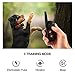 2 in 1 Dog Remote Training Collar & Anti bark Collar, Remote Range 1000-1500ft,Rechargeable - Waterproof Beep, Vibration, Shock Dog Bark Stop Collar for Small, Medium, Large Dogs