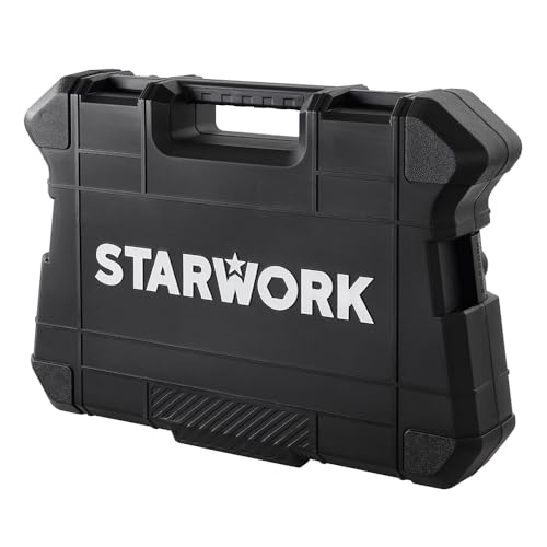 STARWORK True MechanicTM 314-Piece Mechanics Tool Set and Socket Set, Professional Metric Set