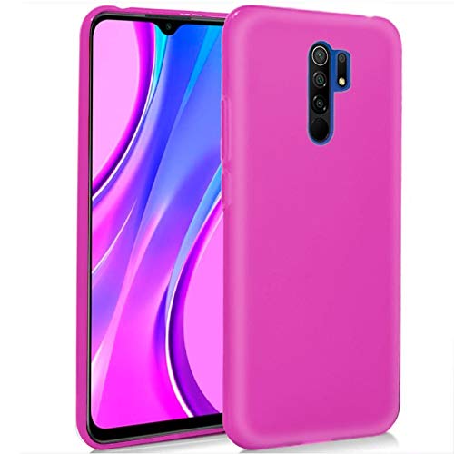 Cool Silicone Case for Xiaomi Redmi 9 (Pink)