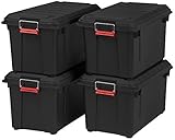 IRIS USA 4Pack 82qt/20gal WeatherPro™ Storage