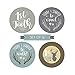 16 Monthly Baby Milestone Stickers Boy - Deer Baby Monthly Milestone Stickers for Baby Boy, Milestone Baby Monthly Stickers, Baby Month Stickers for Baby Photo Props, Monthly Baby Stickers Boy