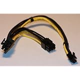 PCIe PCI-e Dual 6 pin Power Cable for Mac G5 nVidia ATI Video Card - High Quality