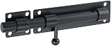 Sayayo Heavy Duty Slide Gate Latch Bolt 180mm SUS304 Matte Black view 1