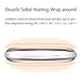 Letouch Rechargeable Hand Warmer 5200mAh Power Bank, Portable USB Electric Hand Warmers Double-Sided Heating Mobile External Battery Charger Best Gift in Winter for Women,Man (Rose Gold)