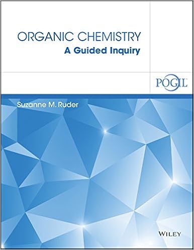 Amazon Com Organic Chemistry A Guided Inquiry 9781119234609 Ruder Suzanne M The Pogil Project Books