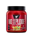 Bsn N.o.-xplode Pre-Workout Supplement with Creatine, Beta-Alanine, and Energy, Flavor: Pineapple Vice, Pineapple Vice, 30 Servings, 1.44 Pound