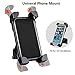 Earea Bike Phone Mount with Clamp Arms 360° Rotation Bike Phone Holder Anti Shake and Stable Bicycle Motorbike Holder for Any Cell Phones GPS Other Devices Between 4 and 7 Inchesthumb 1