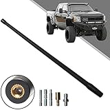 Beneges 13 Inch Flexible Rubber Replacement Antenna for 1985-2019 Chevy 1500 Silverado & GMC Sierra/Denali, Optimized FM/AM Reception.