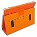 Snugg iPad 2 Case - Smart Cover with Kick Stand & Lifetime Guarantee (Orange Leather) for Apple iPad 2