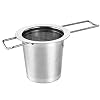 Theezeef, theefilter voor losse thee, roestvrij staal, theezeefje voor theepot/potten/kop, fijne premium zeef met lange…