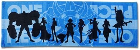 Amazon 12 フェイスタオル 麦わらの一味 シルエット青 G賞 一番くじ ワンピース ヒストリーオブルフィ アニメ 萌えグッズ 通販