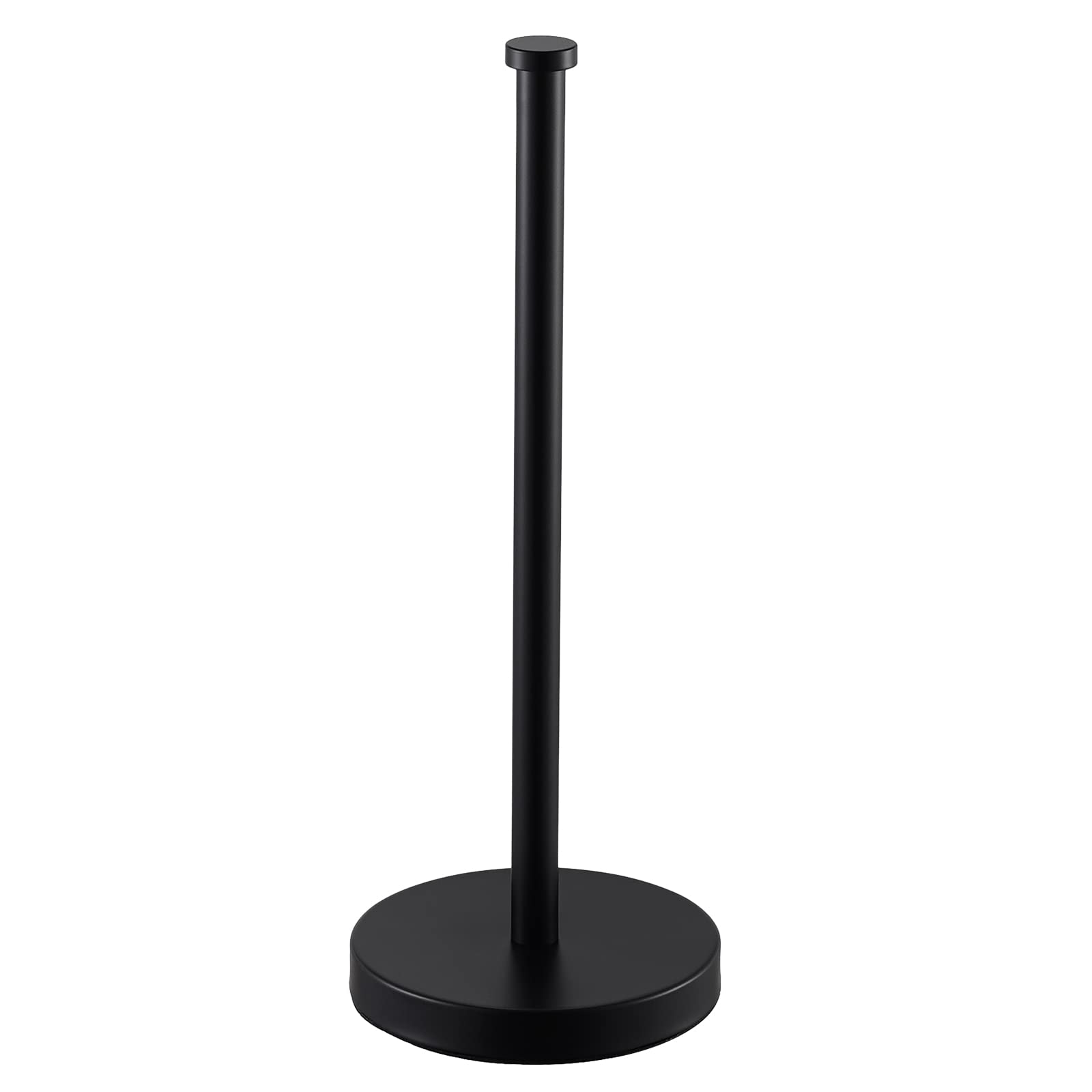 KES Toilet Roll Holder Free Standing Toilet Paper Holder Stainless Steel, 3 Rolls Toilet Roll Stand Bathroom Toilet Roll Storage Matte Black, BPS201S39-BK