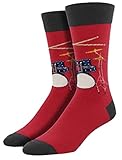Socksmith Men's Drum Solo Novelty Sock