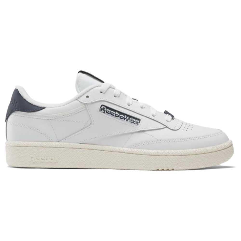 Reebok CLUB C 85 Men's Shoes, FTWWHT/EACOBL/CHALK, 37.5 EU Image