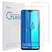 Qoosea Compatible with Huawei Y9 2019 Screen Protector [2 Pack] Ultra-Thin 2.5D 9H Anti Scratch Hardness Crystal HD Clear Scratch Resistant Tempered Glass Film for Huawei Y9 2019