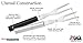 Rada Cutlery Carving Fork – Stainless Steel Tine and Aluminum Handle Made in USA, 9-1/2 Inches