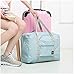 Travel Duffel Bag Lightweight Waterproof Large Capacity Foldable Handbag Storage Luggage Bag (Light Blue Waterproof)Foldable Travel Duffel Bag Packable Carry on Luggage Tote Bags Waterproof Large Size