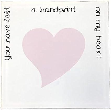 grandParentsINC 'You Touched My Heart' Canvas Hand Print Kit - Perfect Keepsake Gift