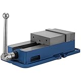 OrangeA 6 Inch ACCU Lock Down Vise Precision Milling Vice - 6 Inch Jaw Width - Drill Press Vise Milling Drilling Machine Bench Clamp Clamping Vice (6'')