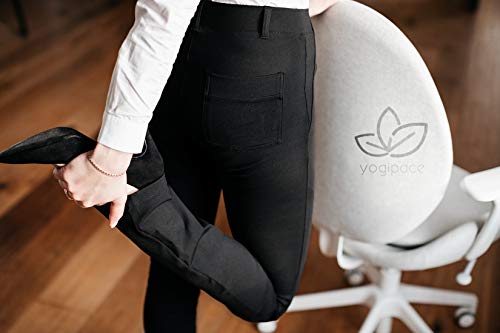 image for Yogipace, Belt Loops, Women's Petite/Regular/Tall Dress Pant Straight 