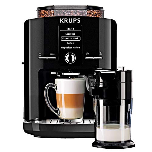 Krups Latt'Espress EA8298 Kaffeevollautomat inkl. 2 Emsa Isolierbecher.