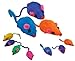 30 Zanies Rainbow Cat Toy Furry Mice that Rattle in Assorted Colors
