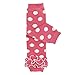Bowbear Baby 3-Pair Leg Warmers, Dots and Ruffles
