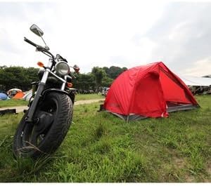 Amazon ダンロップ Dunlop 3シーズン用ツーリングテント 専用フライシート レッド 3人用 R327nf スポーツ アウトドア