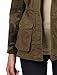 LE3NO Womens Military Anorak Safari Jacket