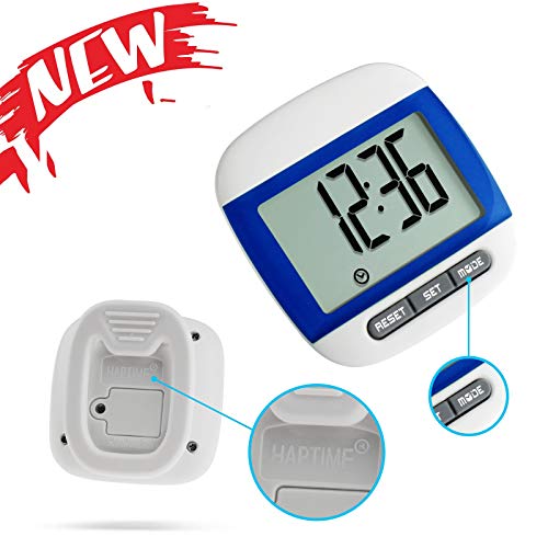 ZUZU Simple Step Counter Portable Walking 3D Pedometer with Carabiner Clip for Men/Women/Pets,C