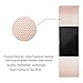 For Fitbit Charge 2 Band, GEAK Replacement Bands for Fitbit Charge2 HR,Small,Blush Pink