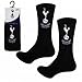Tottenham Hotspur Spurs Football Crest Socks Black 6-11